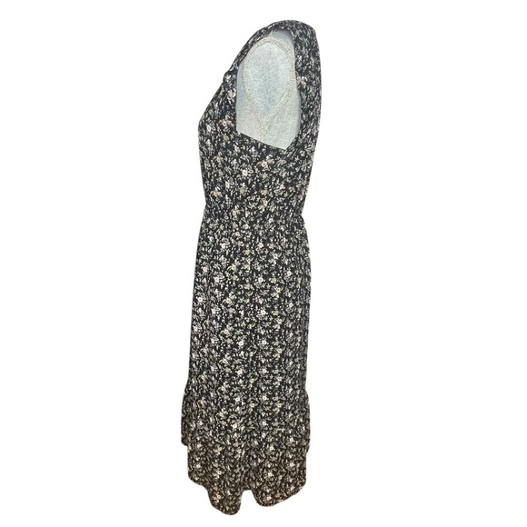 J. Crew Mercantile cap-sleeve midi dress superbloom size S - Picture 5 of 13